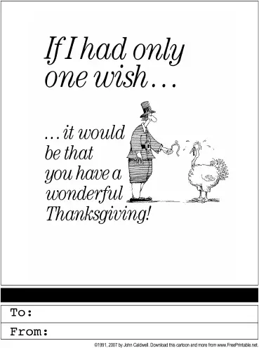 Thanksgiving Greeting Card