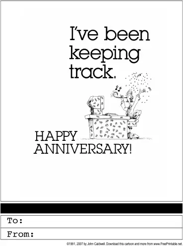 Anniversary Greeting Card