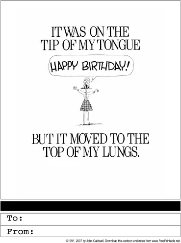 Birthday Greeting Card