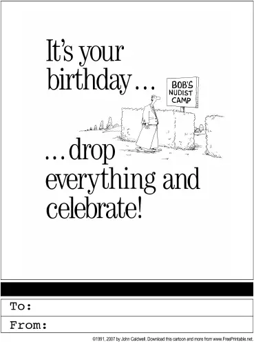 Birthday Greeting Card