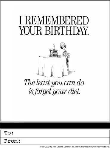 Birthday Greeting Card