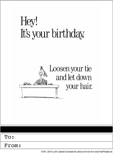 Birthday Greeting Card