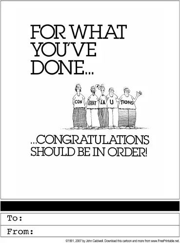 Congratulations Greeting Card