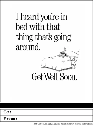 Get Well Soon Greeting Card