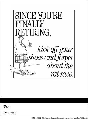 Retirement Greeting Card